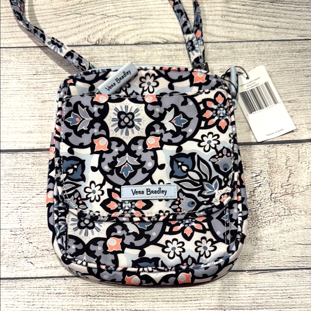 Vera Bradley Lighten Up Mini Hipster crossbody bag Lisbon Medallion NWT